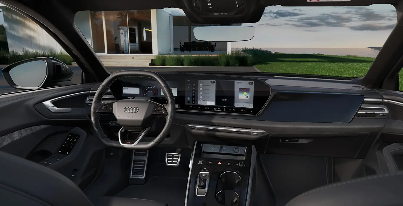 Audi-A5-TDI-150kW-204CV-Black-Line-interior-delantera