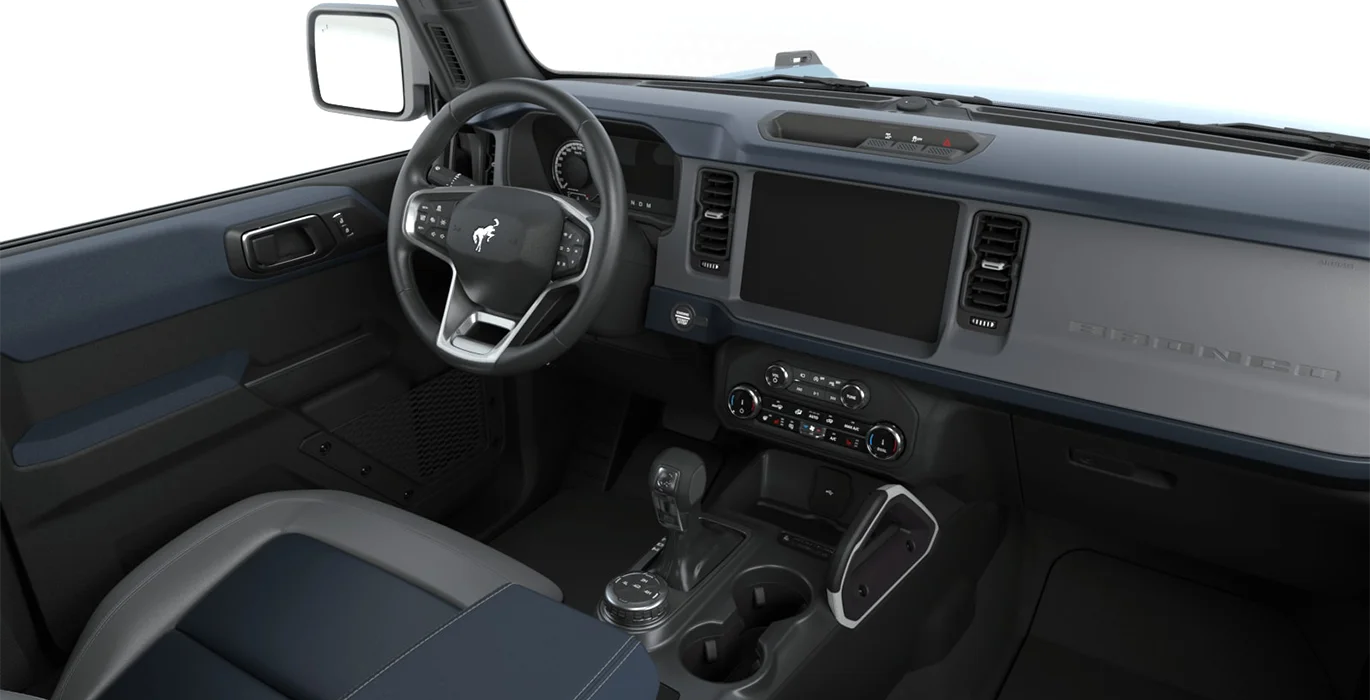 FORD-Bronco-Outer-Banks-2.7-EcoBoost-V6-335CV-interior-delantera-II