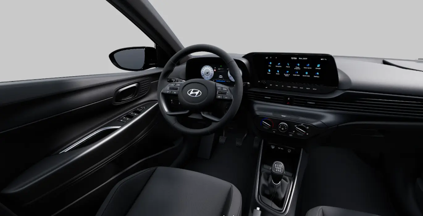 Hyundai-i20-1.0T-Black-Line-90cv-MY26-interior-delantera