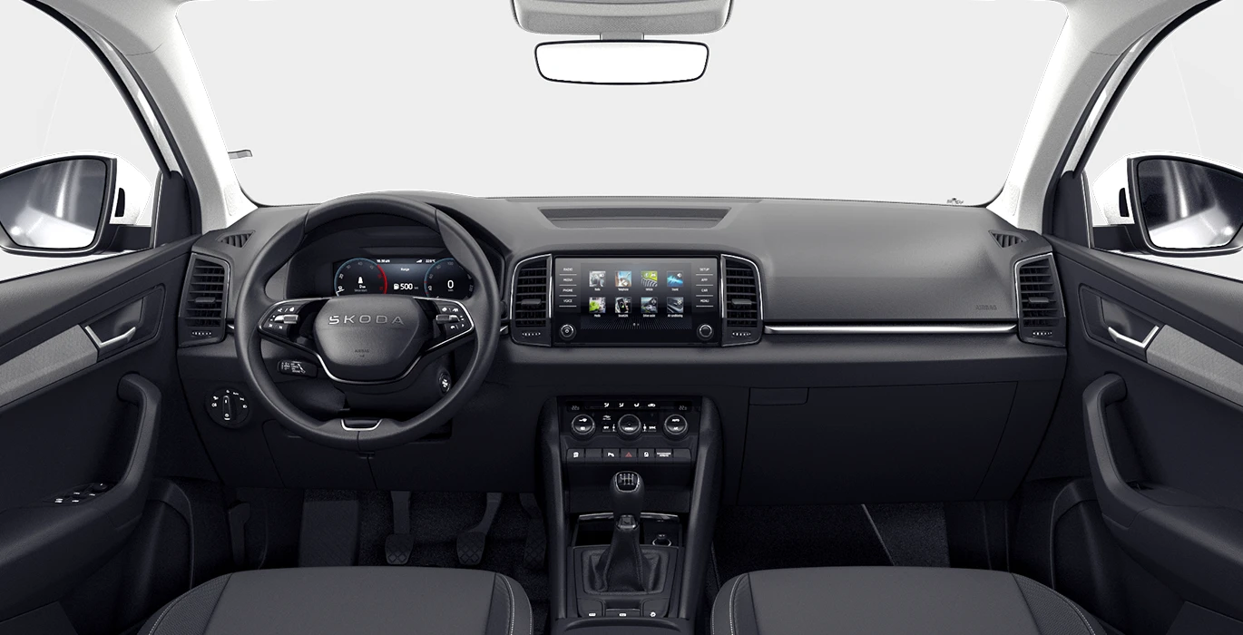 SKODA-Karoq-2.0-TDI-85kW-115CV-Selection-CW-interior-delantera